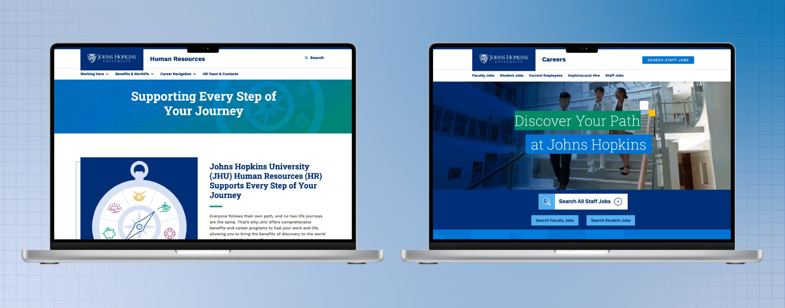 New JHU Human Resources Websites Launched
